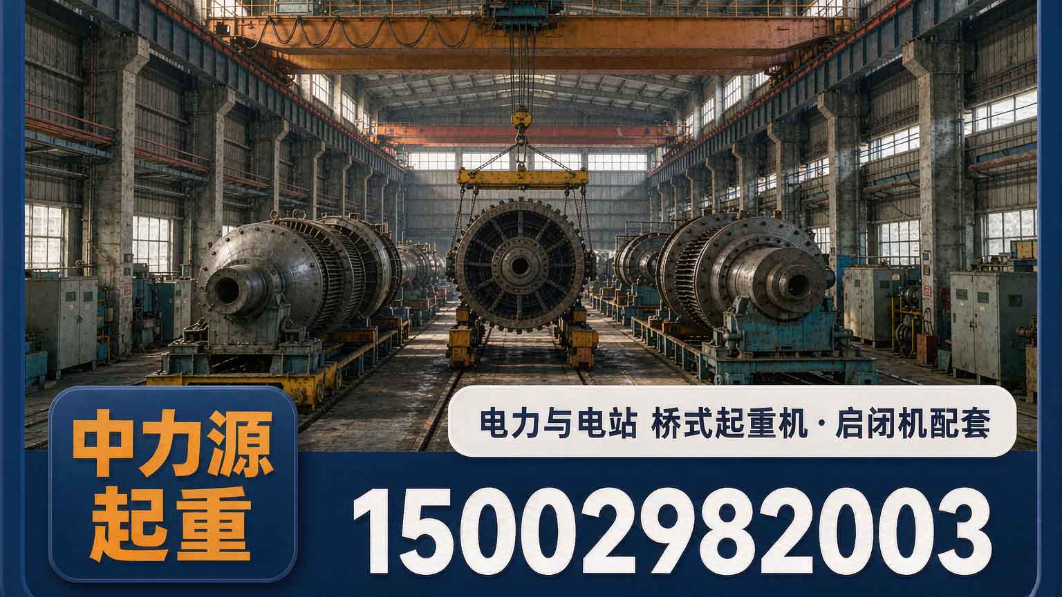 电力与电站起重方案｜启闭机·闸门·绝缘起重机